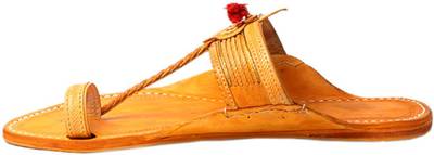 eKolhapuri Men Yellow Sandals