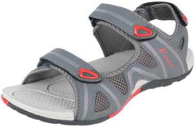 Fsports Men Black Red Sandals