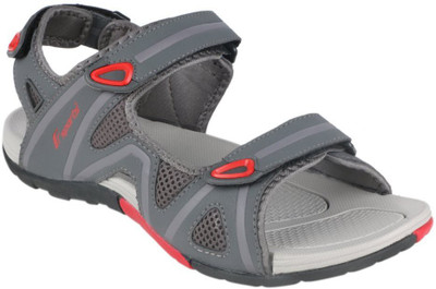 

Fsports Men Grey Red Sandals