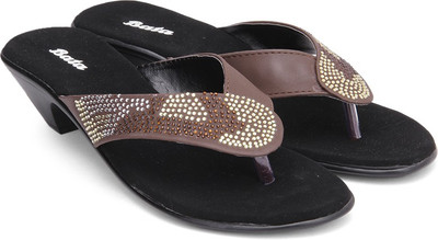 

Bata Women Tan Light Brown Wedges