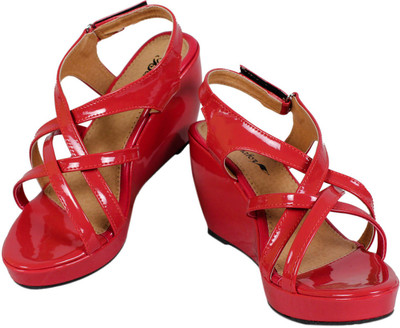 

Bellafoz Women Pink Wedges