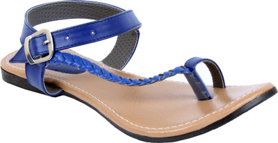 

Indirang Women Blue Flats