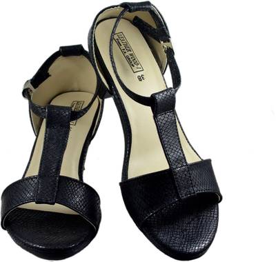 Leatherwood1 Women Black Heels