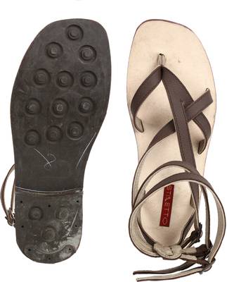 Stiletto Men Brown Sandals