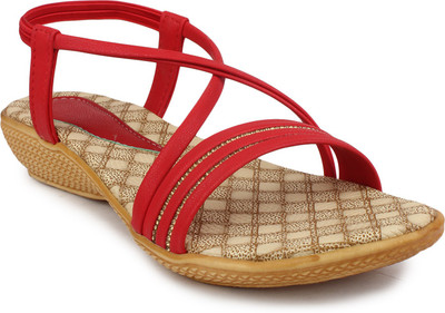 

Ortan Girls Flats(Red