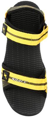Sparx Men Black Sandals