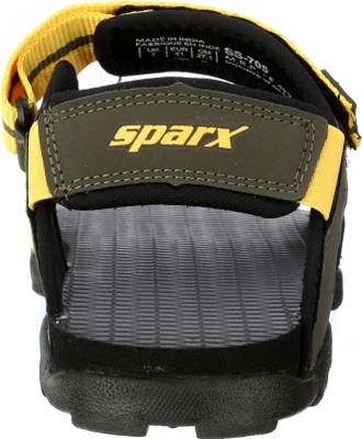 Sparx Men Black Sandals