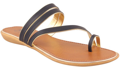 MSC Women Black Flats