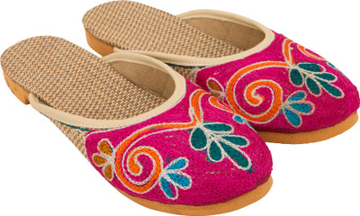 

Footrendz Women Pink::Light Blue::Orange::White Flats