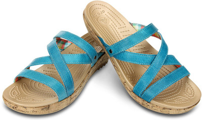 

Crocs Women Blue Wedges
