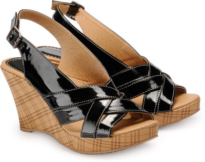 

Nell Women Black Wedges