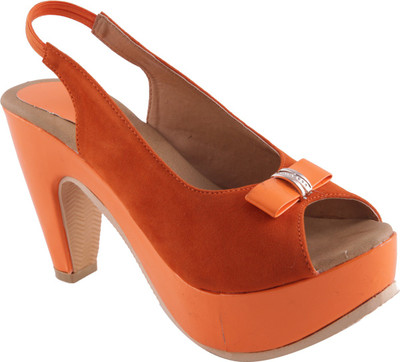 

Adorn Women Orange Heels