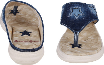 

Lords & Ladies Women Navy Blue Flats