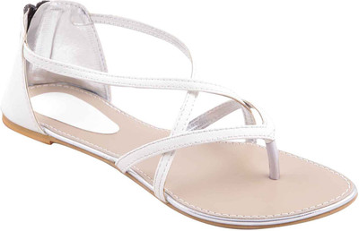 

Adorn Women White Flats