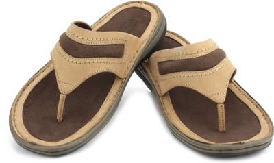 Woodland Men Camel Sandals