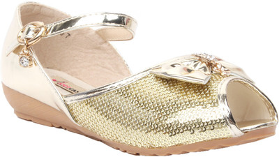 

Foot Candy Girls Sports Sandals(Gold