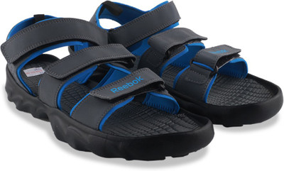 

REEBOK Men GREY/BLUE/BLACK Sports Sandals