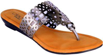 

Khadim's Women Silver Flats