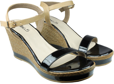 

Inc.5 Women BLACK Wedges