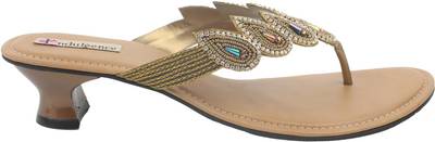 Indulgence Women Antiquegold Heels