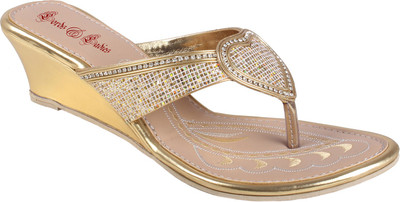

lords & ladies Women Gold Heels