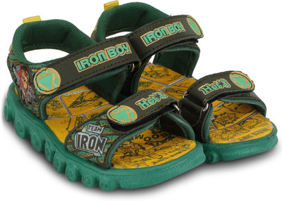 M-Zone Boys & Girls Sports Sandals, Fantastic green