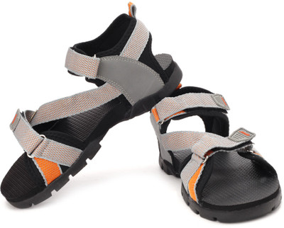 

Sparx Men Grey Orange Sports Sandals
