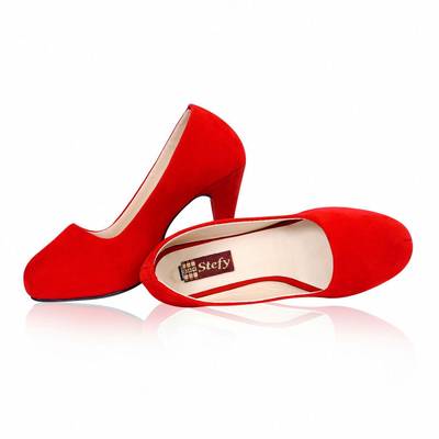 Sam Stefy Women Red Heels