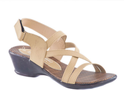 

Dolphin Miles Women Beige Wedges