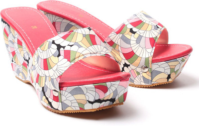 

Nell Women Red Wedges