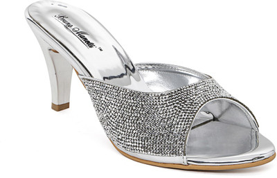 

Bruno Manetti Women Silver Heels