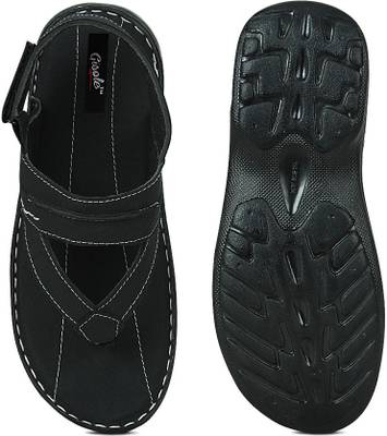 Gisole Men Black Sandals