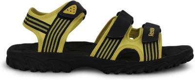 Reebok Men BLACK/YELLOW Sports Sandals