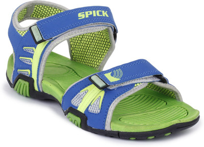 

Spick Boys Sports Sandals, Green and black