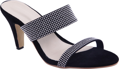 

Adorn Women Black Heels