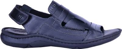 Khadim's Men Black Sandals