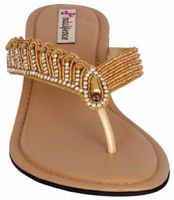 Indulgence Women Gold Heels