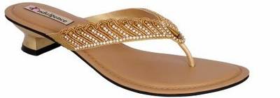 Indulgence Women Gold Heels