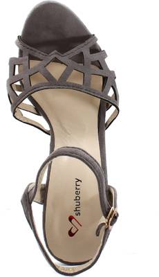 Shuberry Women Black Heels