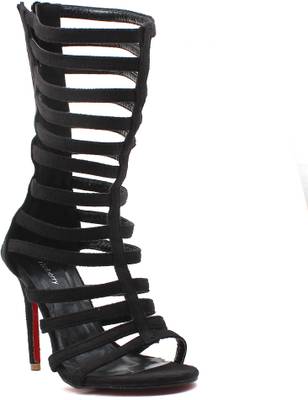 Shuberry Women Black Heels