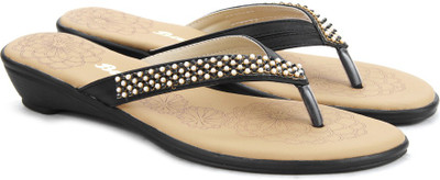 

Bata Women Black Wedges