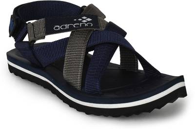 Adreno Men Navy Blue Sandals