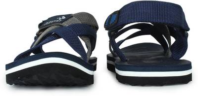 Adreno Men Navy Blue Sandals