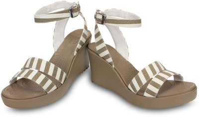

Crocs Women Brown Wedges