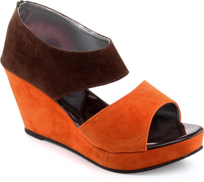 

Kielz Women Orange Wedges