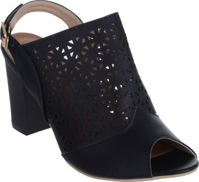 

Shuz Touch Women BLACK Heels