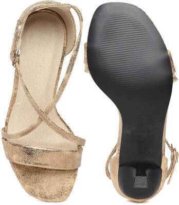 Addons Women GOLD Heels