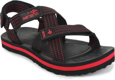 

Adreno Men Black Sandals