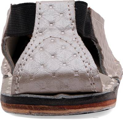 Paduki Men Silver Sandals
