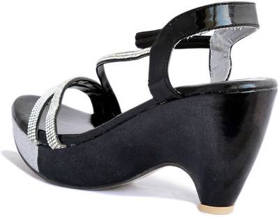 Myra Women Black Heels
